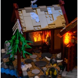 Light My Bricks - Beleuchtungsset geeignet für LEGO Viking Village 21343