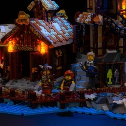 Light My Bricks - Verlichtingsset geschikt voor LEGO Viking Village 21343