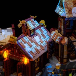 Light My Bricks - Beleuchtungsset geeignet für LEGO Viking Village 21343