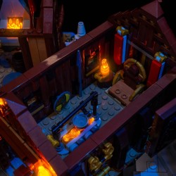 Light My Bricks - Lighting set suitable for LEGO Viking Village 21343