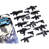 Brickarms Modern Combat Pack - Frontline v2 wapen set voor LEGO Minifigures