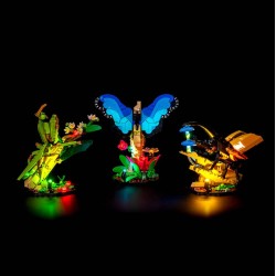 Light My Bricks - Verlichtingsset geschikt voor LEGO The Insect Collection 21342