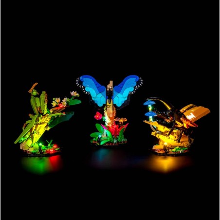 Light My Bricks - Verlichtingsset geschikt voor LEGO The Insect Collection 21342