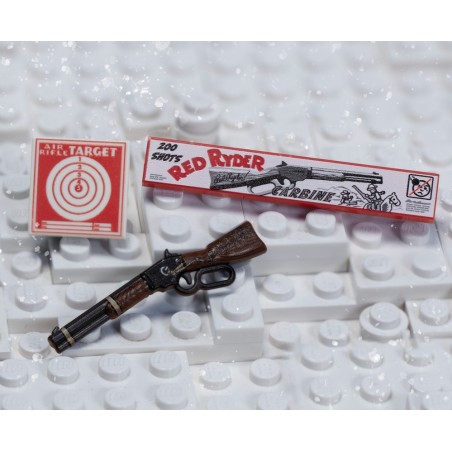 Perfect Caliber™ BrickArms® Lever Action Rifle Red Ryder & Tile Pack