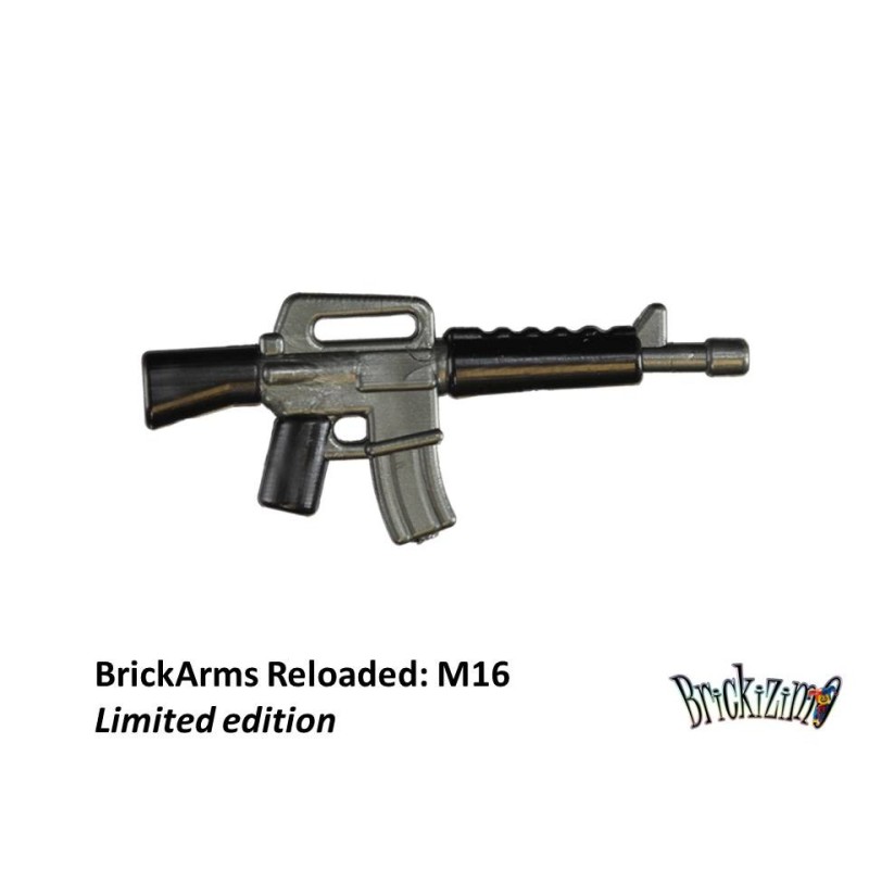 BrickArms Reloaded: Overmolded M16