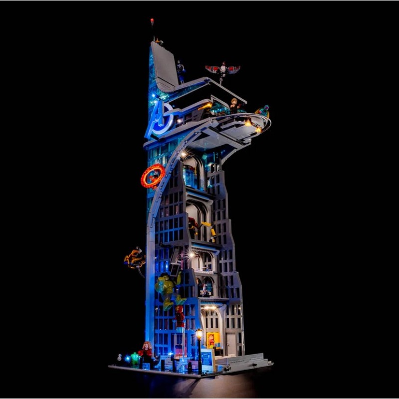 Avengers tower lego set on sale