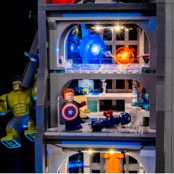 Light My Bricks - Beleuchtungsset geeignet für LEGO Marvel Avengers Tower 76269