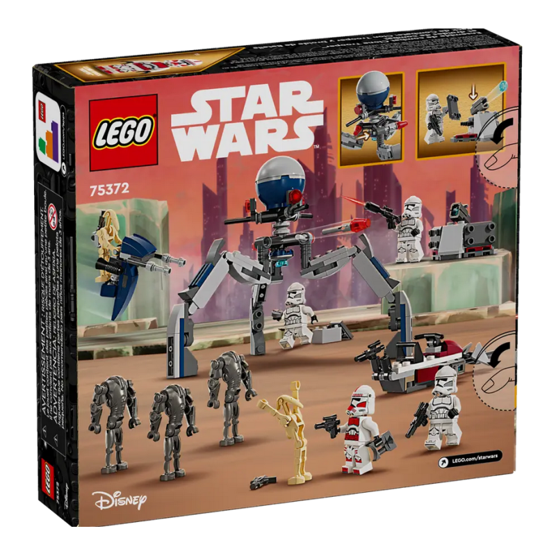 LEGO ® Star Wars Clone Trooper & Battle Droid Battle Pack - 75372