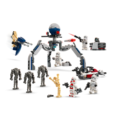 LEGO ® Star Wars Star Wars™ Clone Trooper™ & Battle Droid™ Battle Pack - 75372