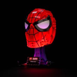 Light My Bricks - Lighting set suitable for LEGO Marvel Spider-Man's Mask 76285