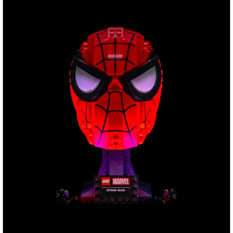 Light My Bricks - Beleuchtungsset geeignet für LEGO Marvel Spider-Man's Mask 76285