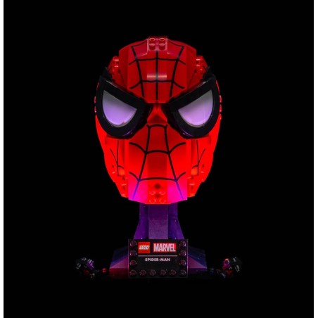 Light My Bricks - Lighting set suitable for LEGO Marvel Spider-Man's Mask 76285