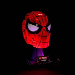 Light My Bricks - Beleuchtungsset geeignet für LEGO Marvel Spider-Man's Mask 76285