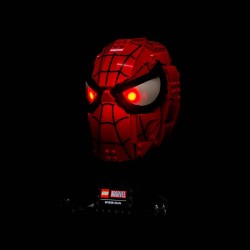 Light My Bricks - Beleuchtungsset geeignet für LEGO Marvel Spider-Man's Mask 76285