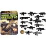 Brickarms Modern Combat Pack - Assault Pack v3 wapen set voor LEGO Minifigures