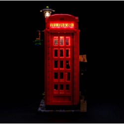 Light My Bricks - Beleuchtungsset geeignet für LEGO Red London Telephone Box 821347