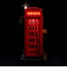 Light My Bricks - Verlichtingsset geschikt voor LEGO Red London Telephone Box 21347