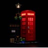 Light My Bricks - Verlichtingsset geschikt voor LEGO Red London Telephone Box 21347