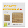 Brixies Building Plate | Base plate 32x32 studs - Suitable for Lego Classic Building Blocks - Wood print