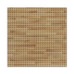 Brixies Bauplatte | Grundplatte 32x32 Noppen – Passend für Lego Classic Bausteine ​​– Holz