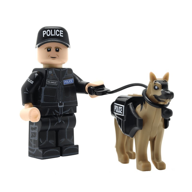 British Police Dog Handler