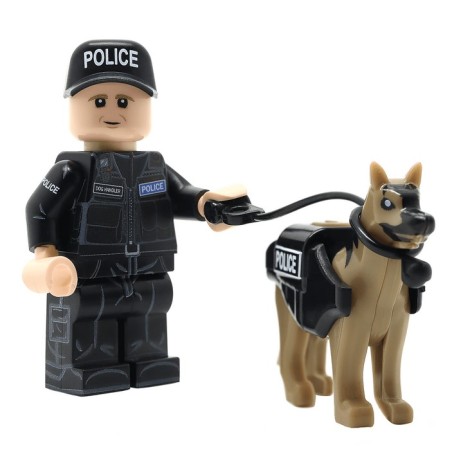 British Police Dog Handler