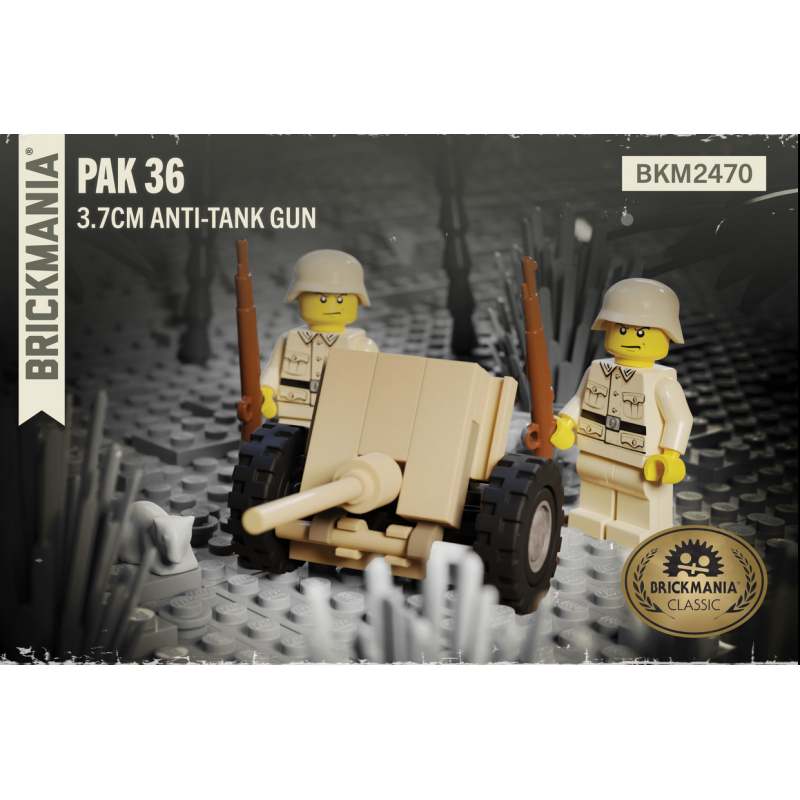 BrickMania - Pak36 3.7cm Antitank Gun