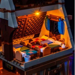 Light My Bricks - Lighting set suitable for LEGO Snow White and the Seven Dwarf's Cottage 43242