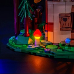 Light My Bricks - Beleuchtungsset geeignet für LEGO Snow White and the Seven Dwarf's Cottage 43242