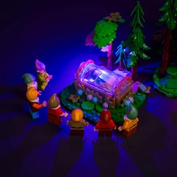 Light My Bricks - Lighting set suitable for LEGO Snow White and the Seven Dwarf's Cottage 43242