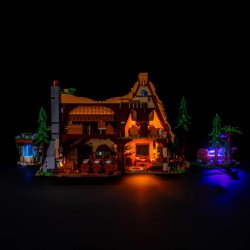 Light My Bricks - Beleuchtungsset geeignet für LEGO Snow White and the Seven Dwarf's Cottage 43242