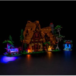 Light My Bricks - Beleuchtungsset geeignet für LEGO Snow White and the Seven Dwarf's Cottage 43242