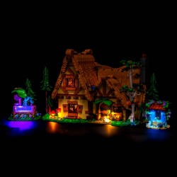 Light My Bricks - Beleuchtungsset geeignet für LEGO Snow White and the Seven Dwarf's Cottage 43242