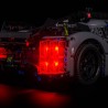 Light My Bricks - Beleuchtungsset geeignet für LEGO Technic Peugeot 9X8 24H Le Mans Hybrid Hypercar 42156