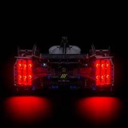 Light My Bricks - Verlichtingsset geschikt voor LEGO Technic Peugeot 9X8 24H Le Mans Hybrid Hypercar 42156