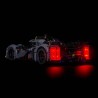 Light My Bricks - Beleuchtungsset geeignet für LEGO Technic Peugeot 9X8 24H Le Mans Hybrid Hypercar 42156