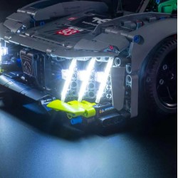 Light My Bricks - Verlichtingsset geschikt voor LEGO Technic Peugeot 9X8 24H Le Mans Hybrid Hypercar 42156