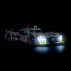 Light My Bricks - Beleuchtungsset geeignet für LEGO Technic Peugeot 9X8 24H Le Mans Hybrid Hypercar 42156