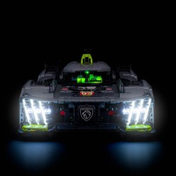 Light My Bricks - Lighting set suitable for LEGO Technic Peugeot 9X8 24H Le Mans Hybrid Hypercar 42156