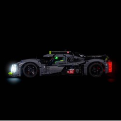 Light My Bricks - Lighting set suitable for LEGO Technic Peugeot 9X8 24H Le Mans Hybrid Hypercar 42156