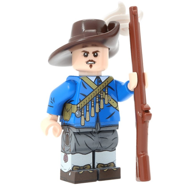 English Civil War Musketeer - Blue English Civil War Musketeer - Blue