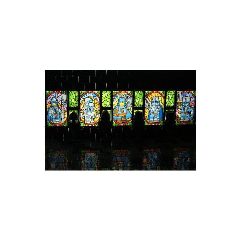 Huge stained glass tree sculpture - YouTube