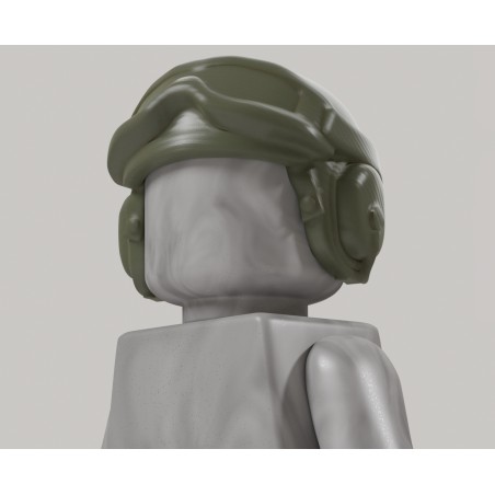 Modern CVC Helm met bril
