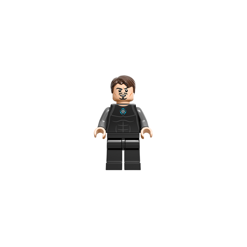 tony stark lego figure