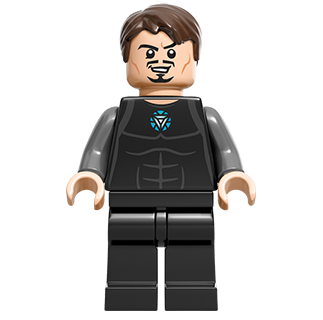 lego tony stark head