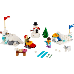 LEGO ® Winter Snowball Fight 40424