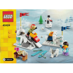 LEGO ® Winter Snowball Fight 40424