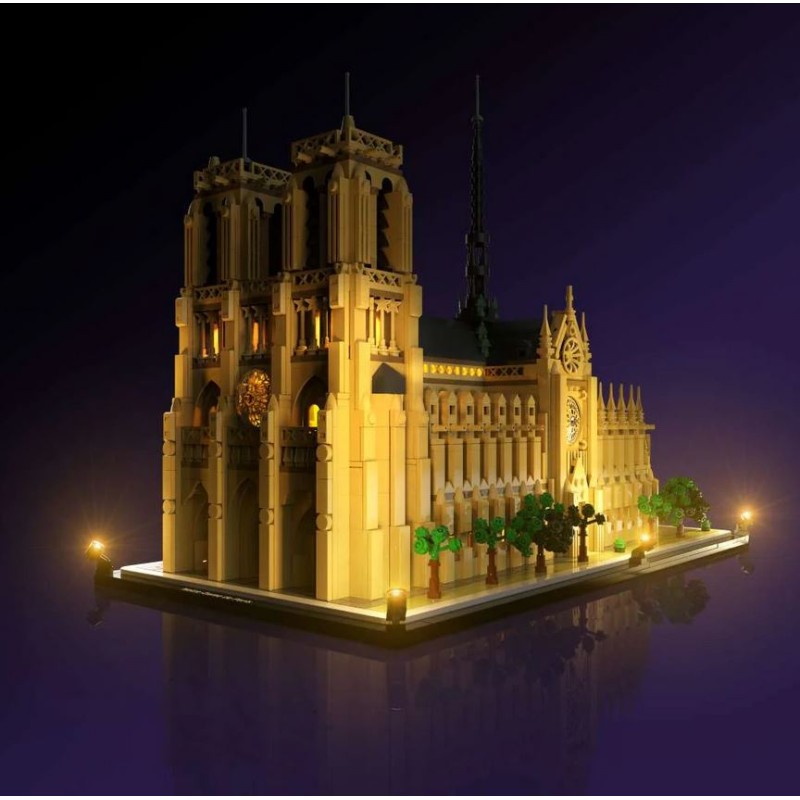 LMB 2.0 - Verlichtingsset geschikt voor LEGO Notre-Dame de Paris 21061