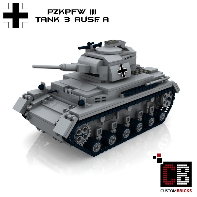 PzKpfw III Panzer - Building instructions