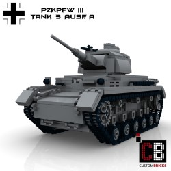 PzKpfw III Panzer - Bouwinstructies